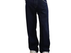 Flying Machine Men's Loose Fit Jeans| Solid | Mid Rise | Stretchable | Jeans for Man