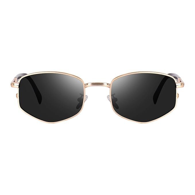 Trendy Metal frame Sunglasses for Men Retro Polygon Sun Glasses Luxury Classic Shades 2026 - Image 3