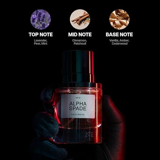Fraganote Alpha Spade Eau De Perfume For Men (50 ml) | Long lasting with Lavender, Pear, Cinnamon & Vanilla Notes | Unique Fragrance | Good Choice for Date Night & Parties | Ideal Gift For Men - Image 3