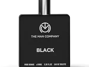 The Man Company Fresh Black Edt Perfume For Man - 100Ml | Premium Long-Lasting Fragrance | Perfume Gift for Friend | Anniversary Fragrance Gift | Valentine Gift For Man