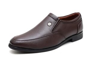 CARLOMAN Genuine Leather Formal Shoes for Men